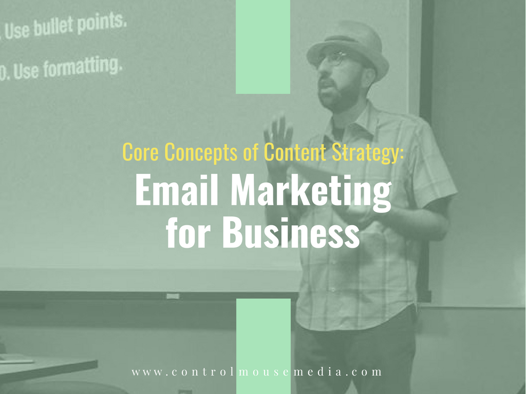 Learn email list strategies for small business in this online course from Michael Boezi, Owner and Managing Director of Control Mouse Media, LLC.