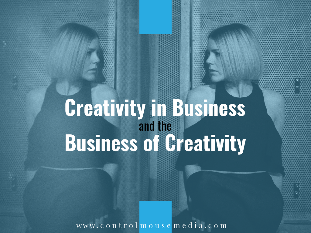 Creativity in business is now a requirement. If you're a creative, get good at the business side. If you're already good at business, time to get creative.