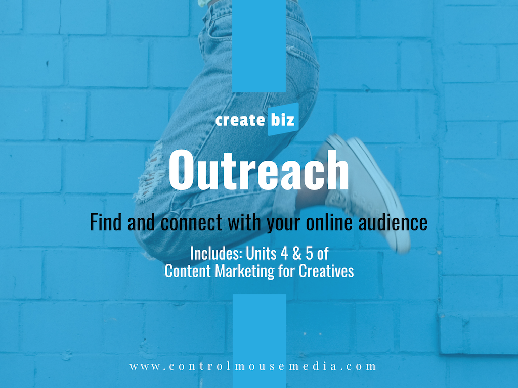 Learn how to do the outreach necessary to find new fans - using a blog, email campaigns, and social media.