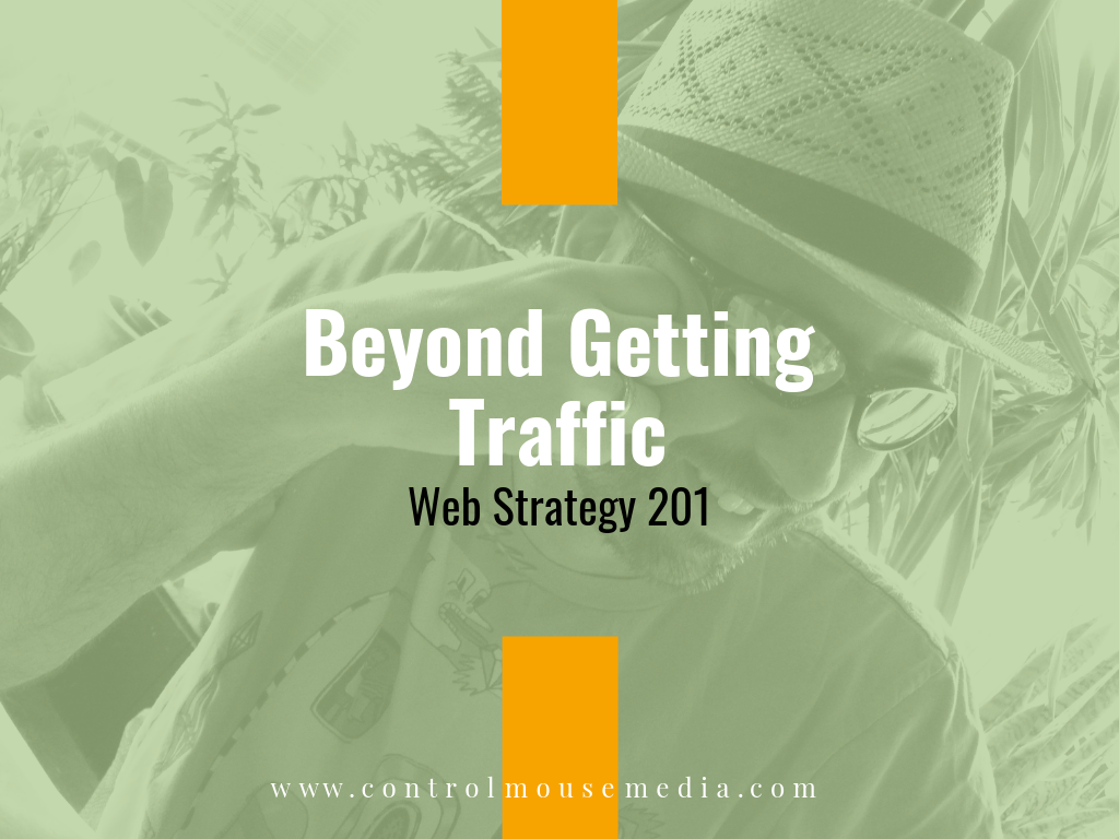 Beyond Getting Traffic: Web Strategy 201 (Episode 146)