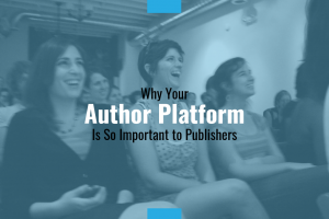 Today's publishing industry takes fewer chances on new authors. Having a strong author platform is one way to show that you are a low-risk investment.