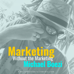 Marketing Without the Marketing offers respectful, soft-touch marketing strategies that are more in line with today’s consumers. This podcast is for small business owners of all types, including writers, musicians, and other creatives.