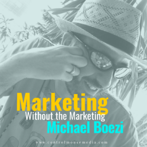 Marketing Without the Marketing offers respectful, soft-touch marketing strategies that are more in line with today’s consumers. This podcast is for small business owners of all types, including writers, musicians, and other creatives.